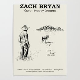Zach Bryan  Poster