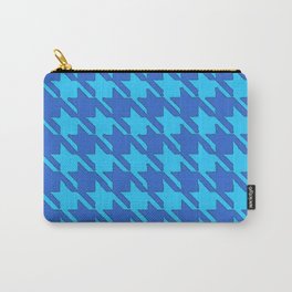 Hounds Tooth Blues Carry-All Pouch