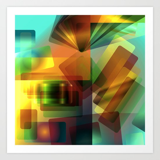 Alluvial Surf Art Print