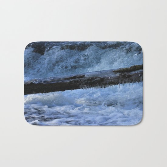 A Colder Winter Bath Mat