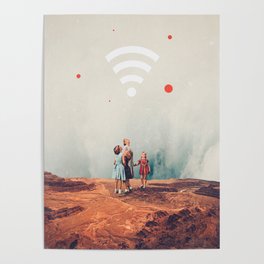 Wirelessly connected to Eternity Poster