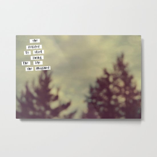 Her Life Metal Print