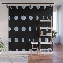 Moon Phases Wall Mural