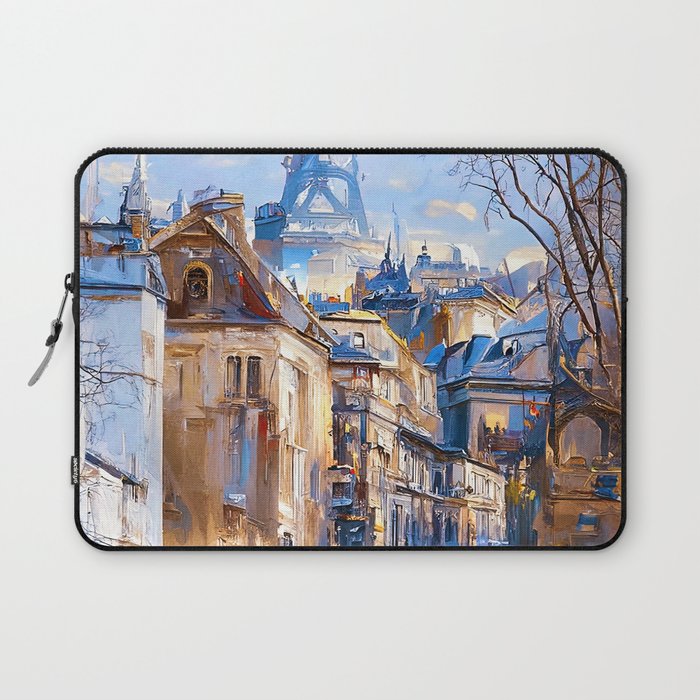 Streets of Paris Laptop Sleeve