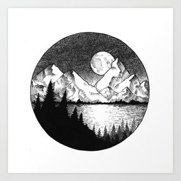 Fine Line Art Prints Society6