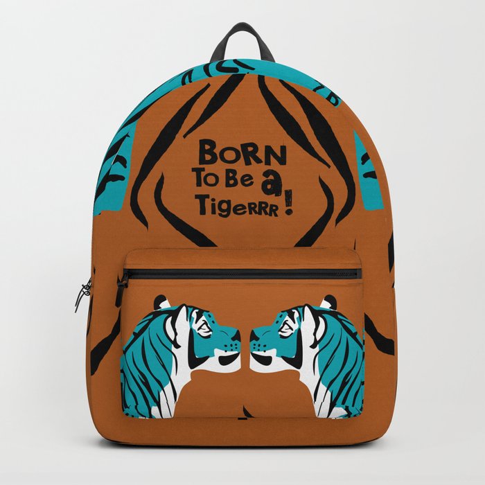 Tiger 2025 print backpack