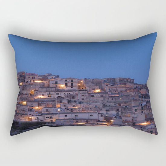 Blue Hour Rectangular Pillow