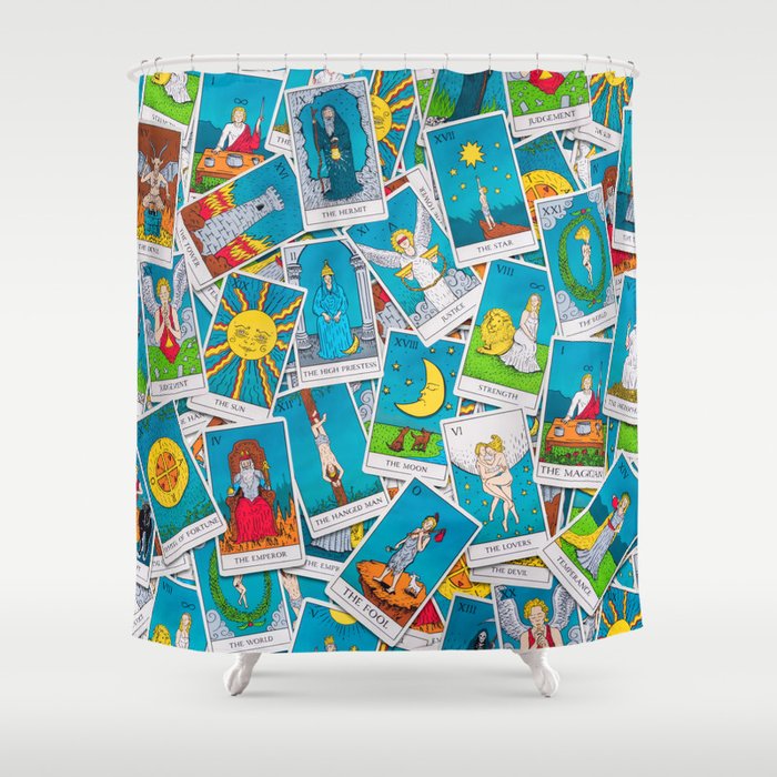 Tarot Cards Shower Curtain