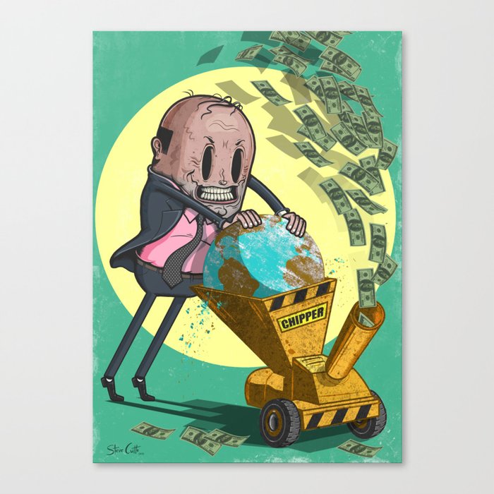 The Chipper Canvas Print