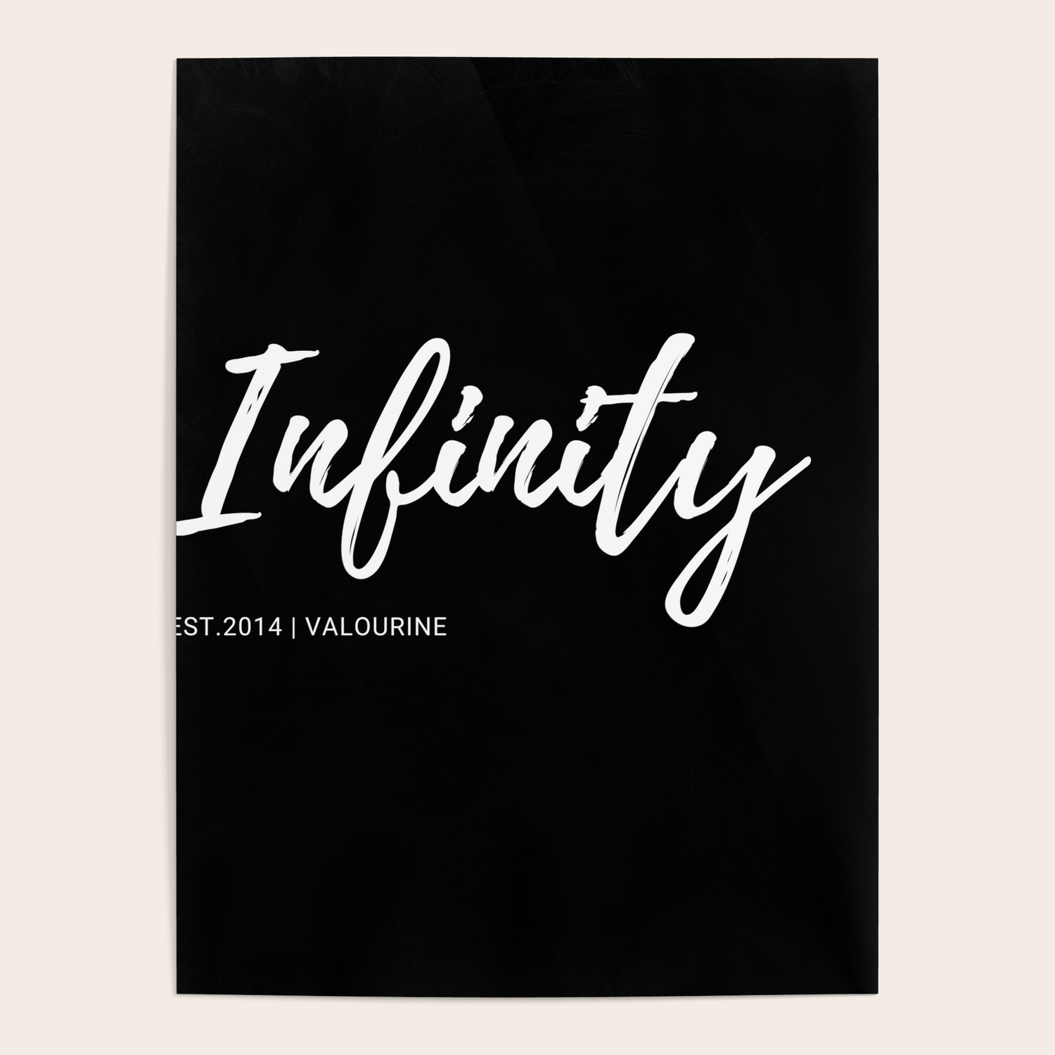 5 infinity one word inspirational quotes 190521 poster by quotesandsayings