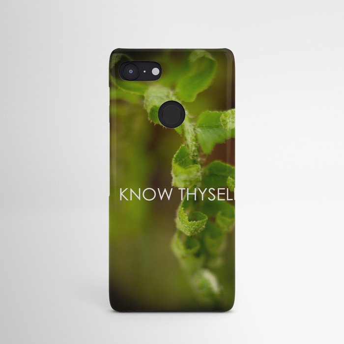 Know Thyself Android Case