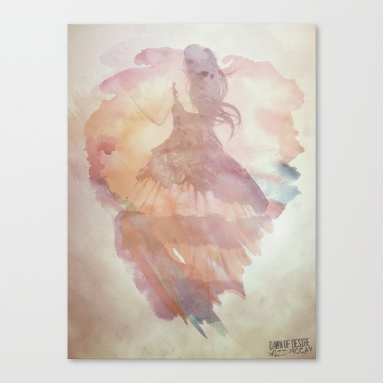Dawn Of Desire Canvas Print