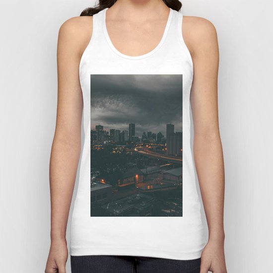 Night city Unisex Tank Top