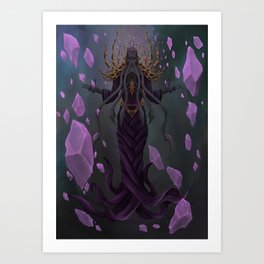Corrupted Illithid Art Print