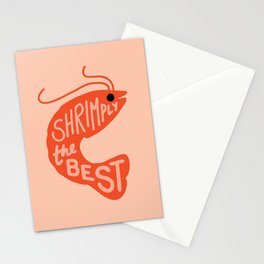 Shrimply the Best Stationery Card