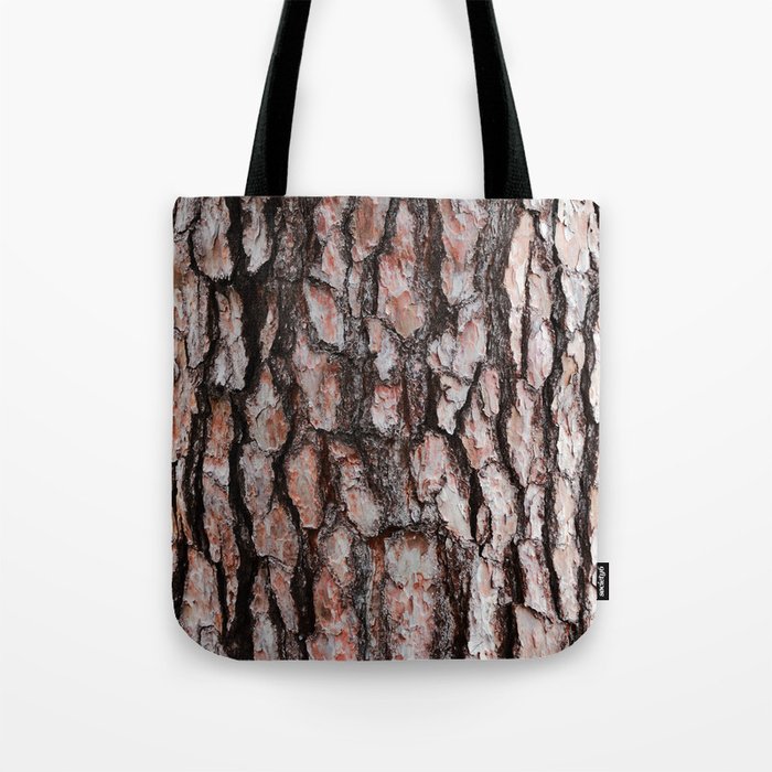Pine Bark Tote Bag