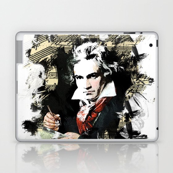 Ludwig Van Beethoven Laptop Ipad Skin By Vivalarevolucion Society6