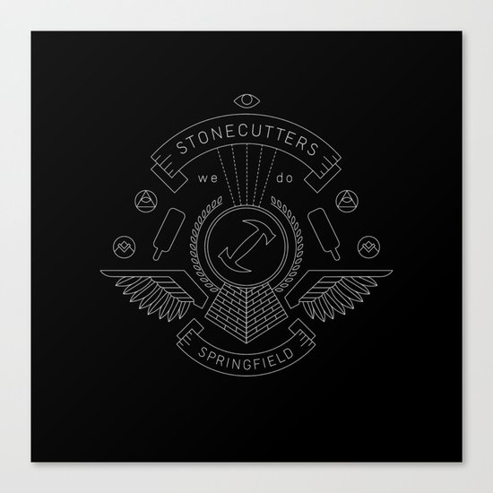 Members Only: Stonecutters Canvas Print