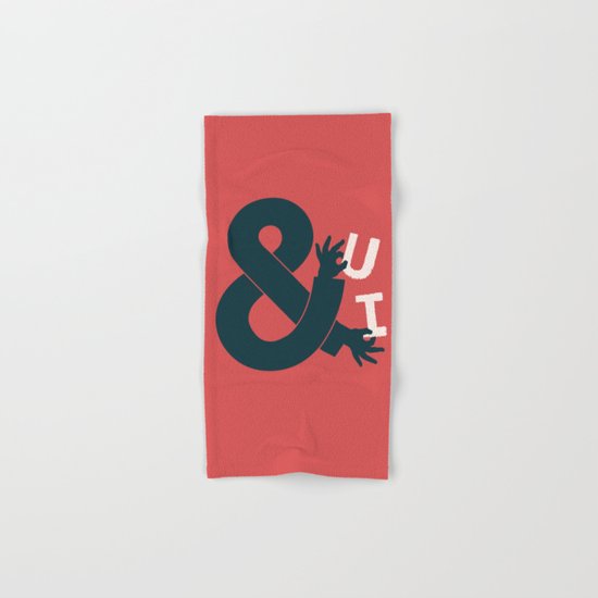 You and I, Ampersand Hand & Bath Towel