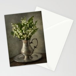 Lily of the valley Stationery Card