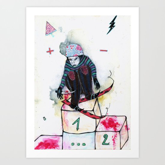 Le Champion Art Print