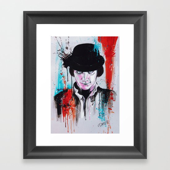 A Clockwork Orange - ALEX Framed Art Print