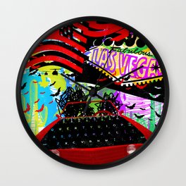 028 - TOO WEIRD TO LIVE, TOO RARE TO DIE! Wall Clock