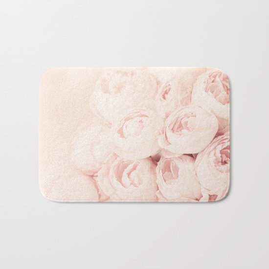 peonies Bath Mat