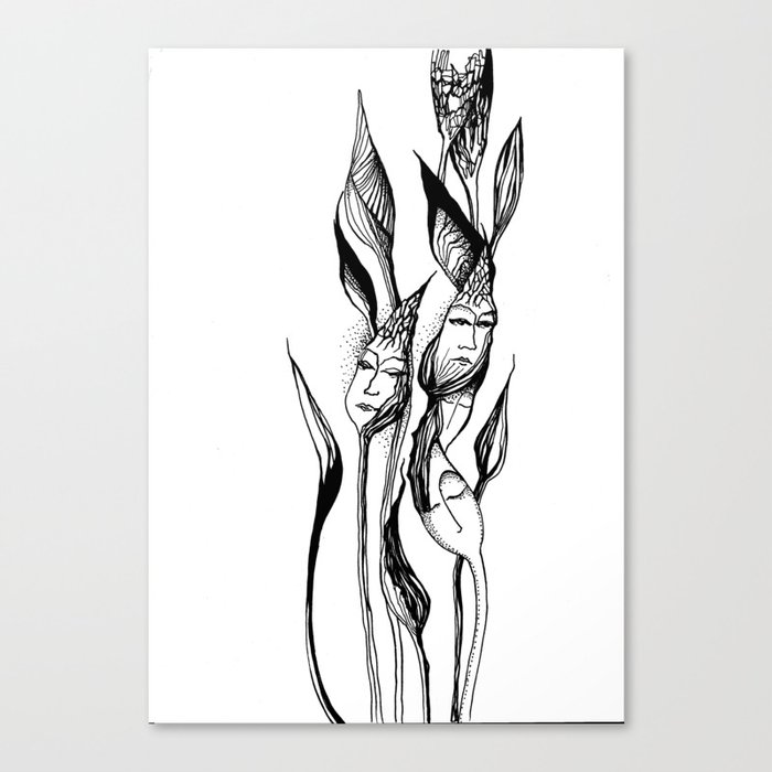 Irises Canvas Print