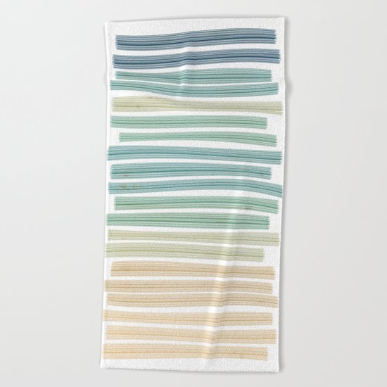 Sand and sea Beach Towel