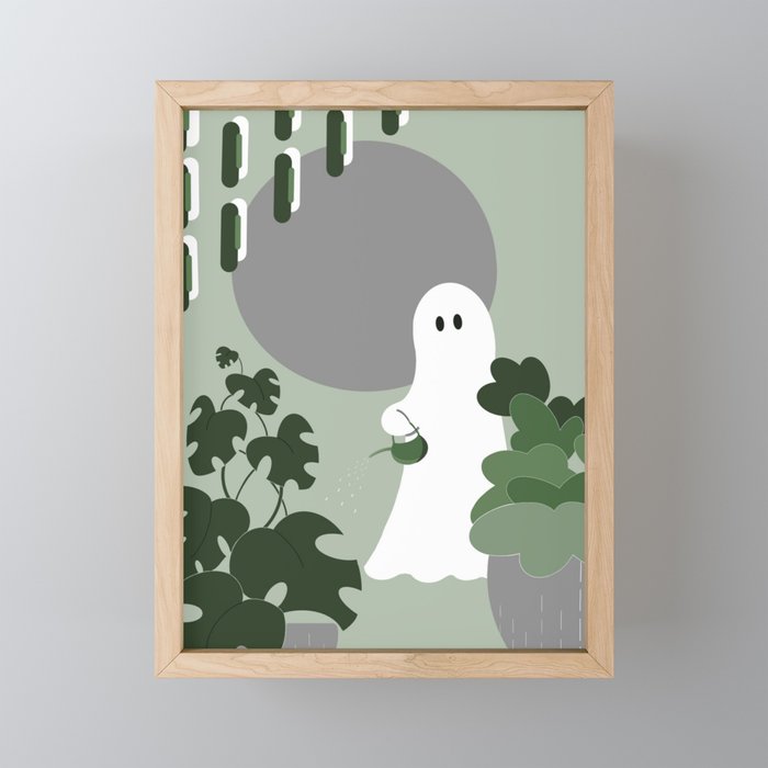 Ghost Series 1/3 Framed Mini Art Print