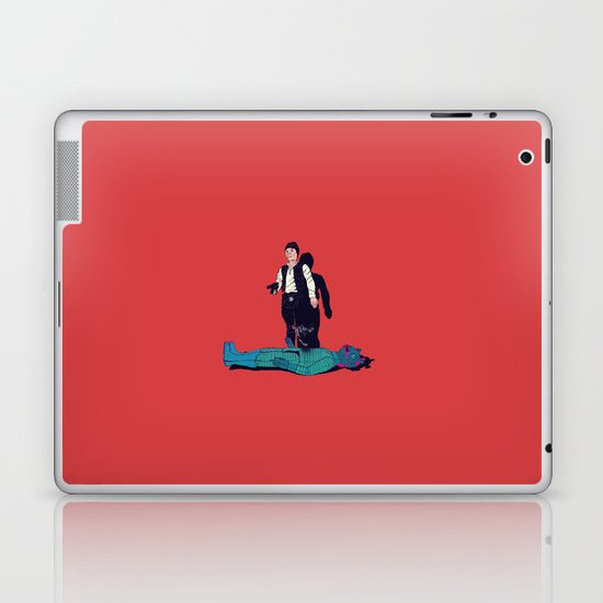 Over my dead body Laptop & iPad Skin