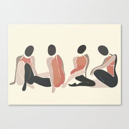 Woman Forms Canvas Print