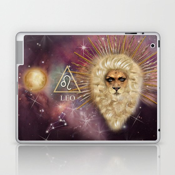 Leo The Lion Laptop & iPad Skin