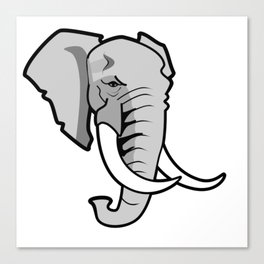 Big Ole Elephant Canvas Print
