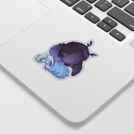 Real Monsters- Depression Sticker
