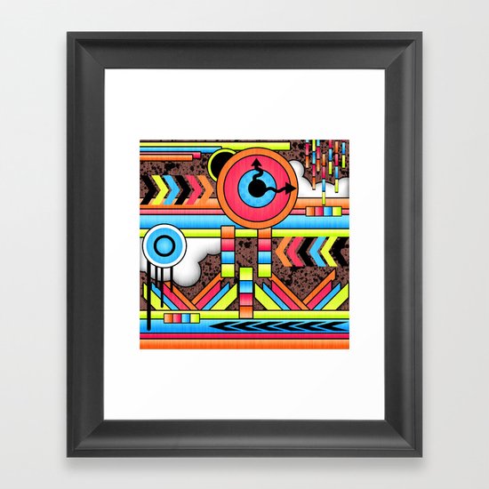 Fun Factory. Framed Art Print