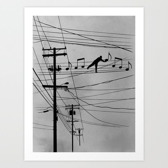 High Notes Art Print
