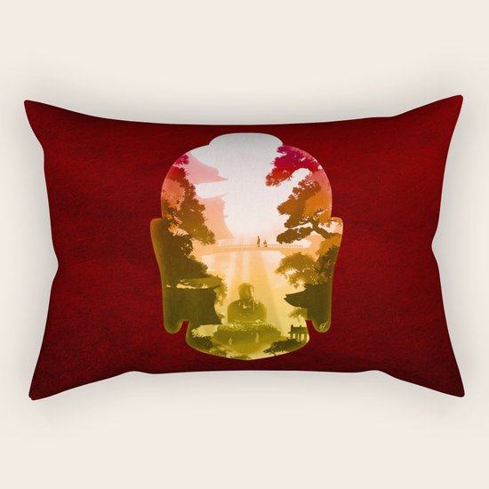 Rising Sun Rectangular Pillow