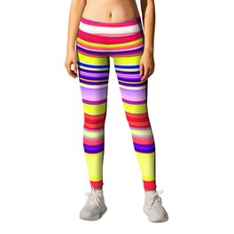 Weird Blinding Hill Leggings | Abstract, Digital, Modern, Minimal, Graphicdesign, Processing, Lines, Colorful, Everyday 