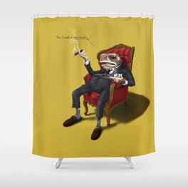 Fly in My Soup (Colour) Shower Curtain