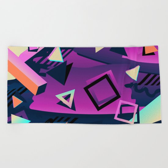 Memphis Style Beach Towel