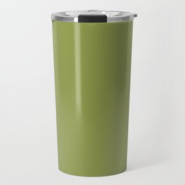 SPINACH GREEN SOLID COLOR  Travel Mug
