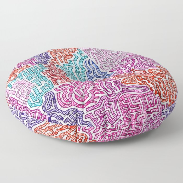 The Jail Cell in My Mind Floor Pillow
