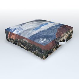 Pikes Peak - Colorado Springs Outdoor Floor Cushion