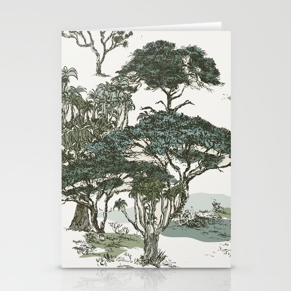 Trees Stationery Cards