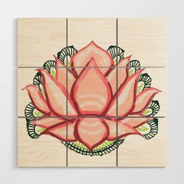 Lotus Wood Wall Art