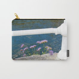 Flowers by the river Carry-All Pouch