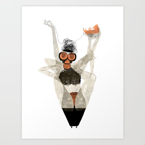 May I introduce to you: The Graphic Designer Art Print