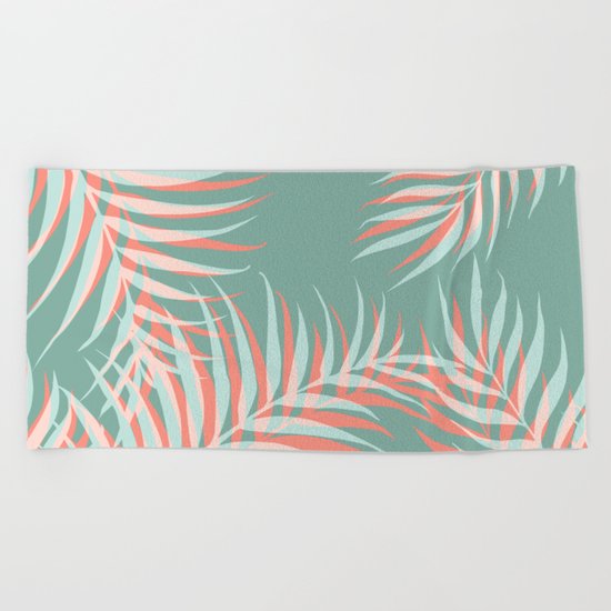 Palms Vision #society6 #decor #buyart Beach Towel
